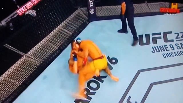 Nocaute Giratòrio Eliseu Capoeira "ufc 224" смотреть онлайн