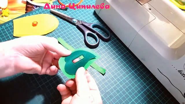 Мастер - класс ЦВЕТОК из фетра. Учим цвет, застёжки. смотреть онлайн