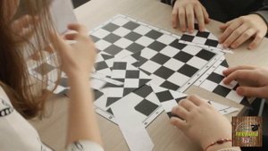 Игра "В волшебном королевстве шахмат" в Точке роста Тарской гимназии №1