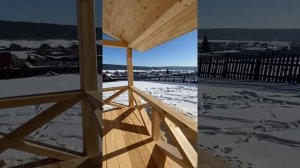 Обзор планировки бани 6x6 c террасой 4x4