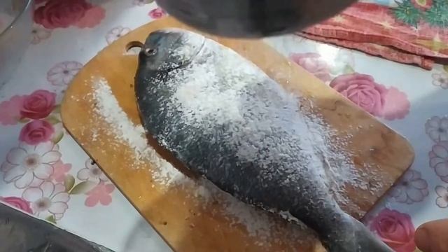 самый простой рецепт засолки форели  /как приготовить дораду как в ресторане
