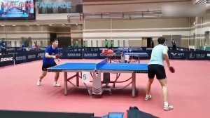 Ma Long, Fan Zhendong training in Weihai | 2020 Men's World Cup #14