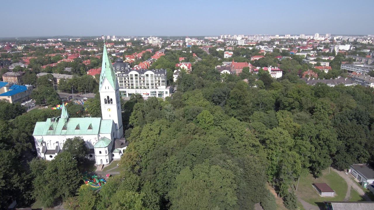 Центральный парк Культуры и Отдыха Калининграда Панорамная съемка смотреть онлайн