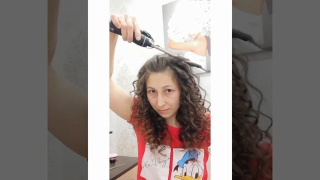 Афро кудри самой себе.