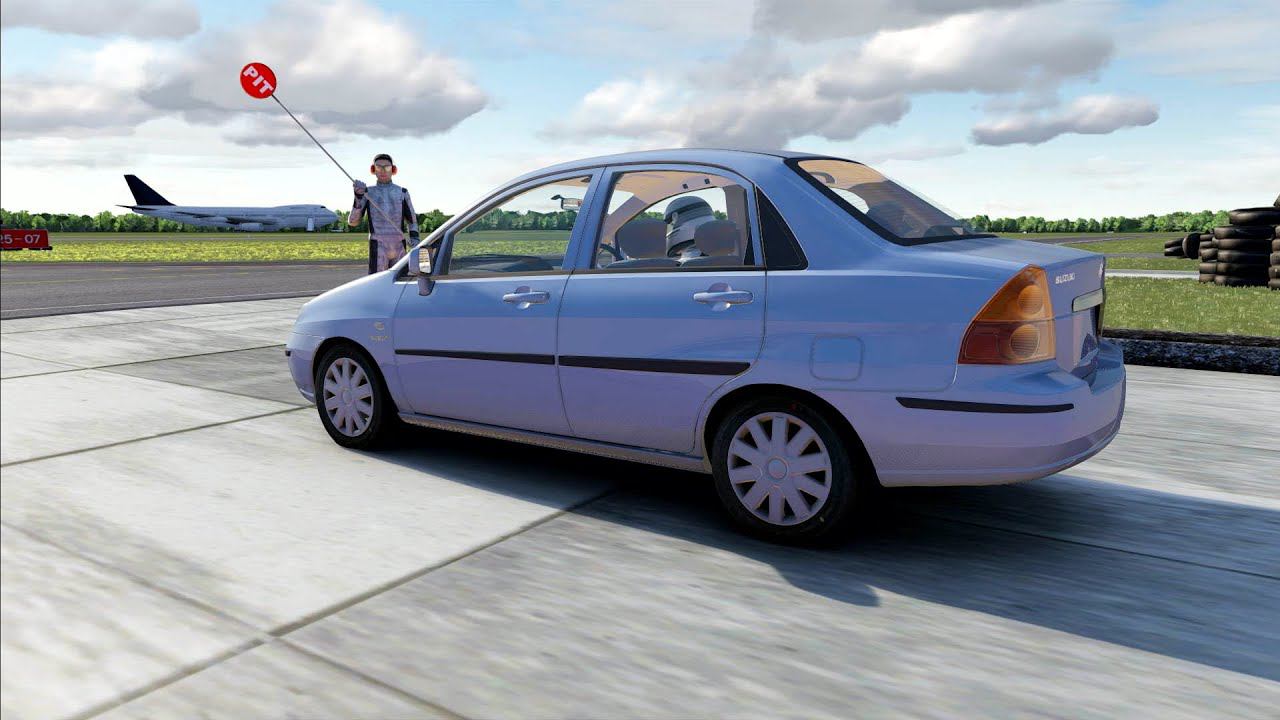Гонки на ПК - Suzuki Liana - Top Gear test track- тестовая трасса Топ гир! Assetto Corsa