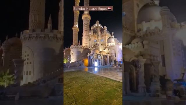 Beautiful Sahaba Mosque in Sharm El Sheikh (Old Market) Egypt 🇪🇬