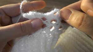 15. Манишка крючком