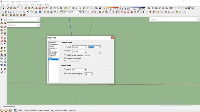 ||SKETCHUP|| CARA IMPORT DENAH RUMAH DARI AUTOCAD KE SKETCHUP смотреть онлайн