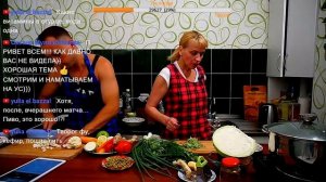 ХУДЕЕМ ВМЕСТЕ! ПП еда СУП и САЛАТ летом! прямой эфир, стрим без мата