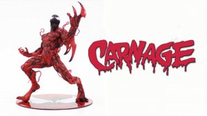 Распаковка фигурки КАРНАЖ — Kotobukiya Marvel Now! ARTFX+ 1/10 CARNAGE REVIEW