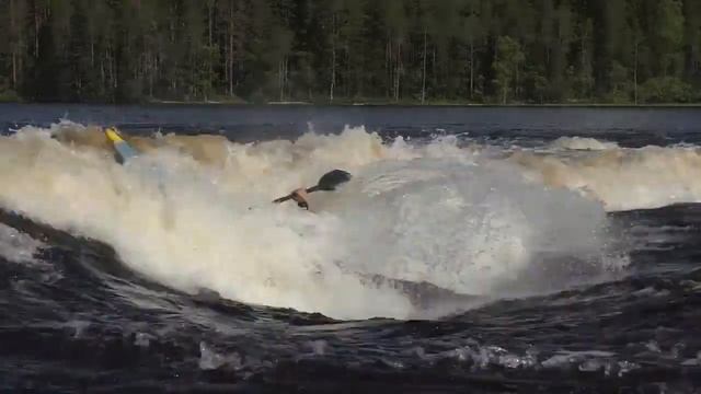 Rodeo Old Style или с чего начинался фристайл на бурной воде:)