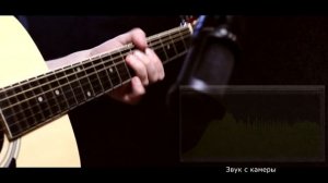 Бюджетная акустическая гитара HOMAGE LF 4000 | Audio-Technica AT2020