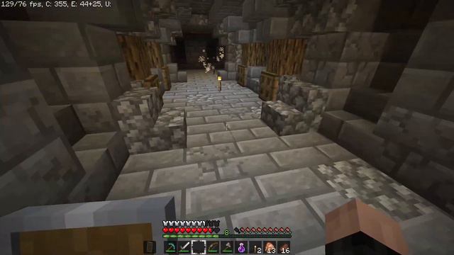 gameo crawls through a dungeon (Minecraft Dungeon Crawl Mod) смотреть онлайн