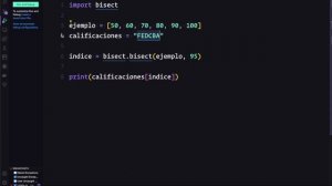 Módulo Bisect de Python | Módulos de Python