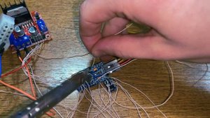 1.1 Сенсорная личина на ключе от домофона + голосовое приветствие. Умная щеколда на дверь Arduino