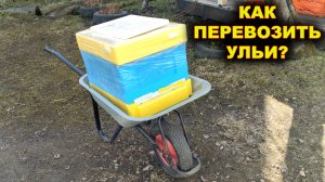 Перевозка ульев. Советы для начинающих.