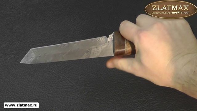 Нож Н10 (40Х13-Х12МФ1, Орех, текстолит) - Златоустовские ножи (zlatmax.ru) смотреть онлайн