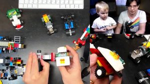 Машинки LEGO строим сами с РыбаКит