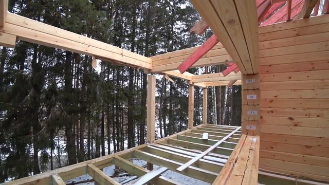 Банный комплекс 12х14 ПрофБрус Камерной сушки смотреть онлайн