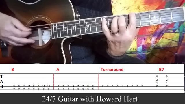 BEGINNING BLUES GUITAR LESSON - PART 1 смотреть онлайн