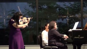 Lusine Sargsyan - violin, Paganini part 2 from concert №4