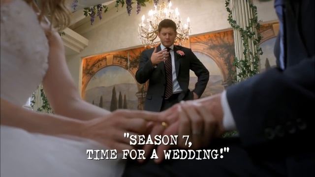 Дин Винчестер / Dean Winchester. Свадьба Сэма и Бэкки.