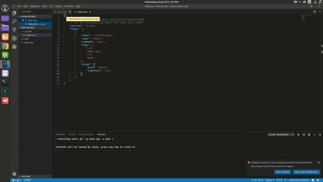 Настройка VS Code для c++