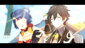 «Дополнительные затраты» Чжун Ли - Истории персонажей | Genshin Impact | Русская озвучка