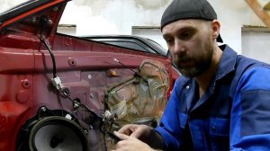 Camry 40 подсветка в ручках / замена ограничителей дверей / функция комфорт