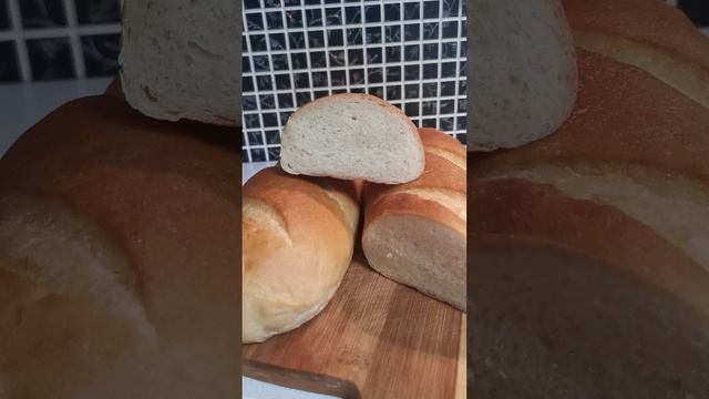 Домашний батон по ГОСТу. Homemade loaf according to GOST. #батон #домашнийхлеб #хлеб #tver
