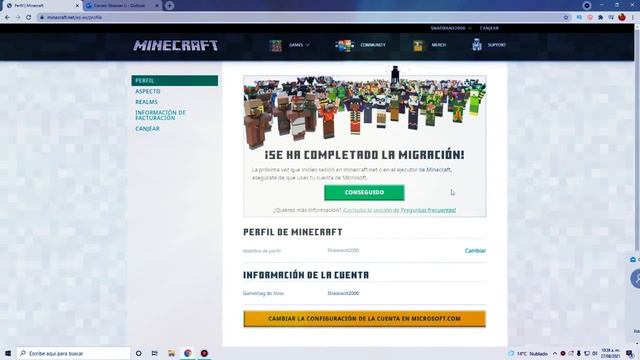 ? Como MIGRAR tu Cuenta de MINECRAFT Java a MICROSOFT 2021⏰( Paso a Paso) смотреть онлайн