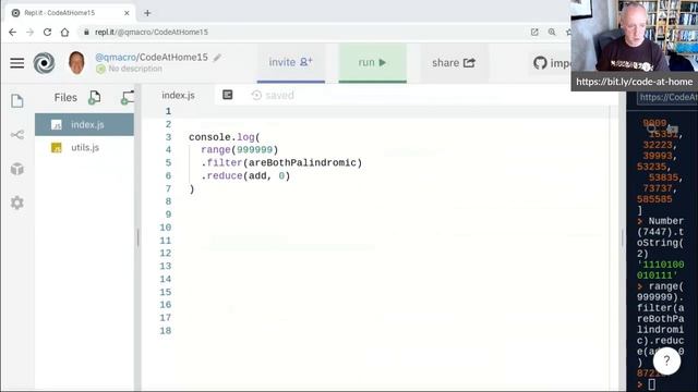Code at Home Ep.15 - continuing our refactoring journey using 'range'