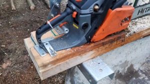 Универсальное приспособление для пилки дров козел (часть1)