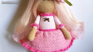 Амигуруми: схема Кукла Розочка. Игрушки вязаные крючком - Free crochet patterns.