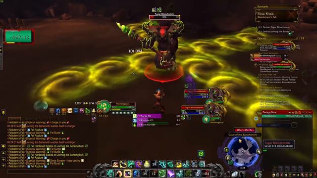 Windwalker Monk Mage Tower Challenge!! (LEGION 7.3.5) смотреть онлайн
