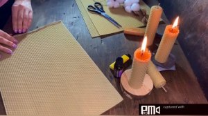 Свеча из вощины своими руками