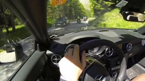 Passo del Rombo / Timmelsjoch - Mercedes SLK 300 (R172) - complete - engine sound - 06 2015  HD