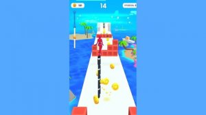 Level Up Dansing Race - All Levels Gameplay Android, iOS