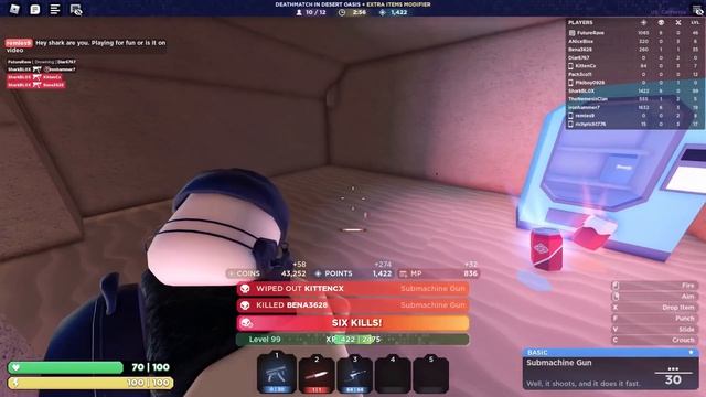 ROBLOX ARE BEING MEAN TO BALD KREEKCRAFT!? смотреть онлайн