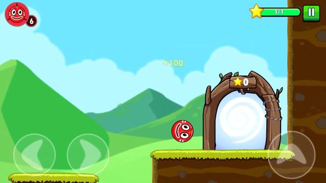 НОВЫЙ КРАСНЫЙ ШАРИК приключения # 3с. Roller Ball 7- Bounce Ball. Новые злодеи против шарика . смотреть онлайн