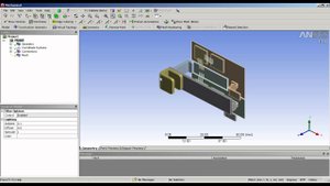 Междисциплинарный расчет ANSYS Workbench