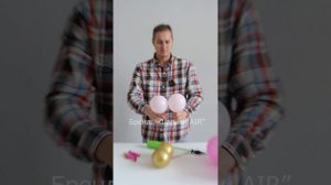 Воздушный шар розовая цифра 2 с короной