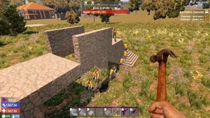 БАЗА КОРИДОР С "БАГОМ". ЕЩЕ РАБОТАЕТ! ► 7 DAYS TO DIE ALPHA ГАЙД БАЗЫ ПРОТИВ ЗОМБИ #7