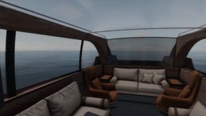 Авиатор 42 Лимо. 1-й VR-обзор Яхты.