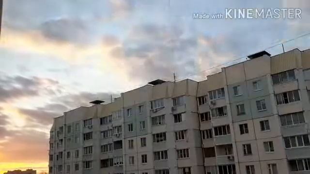 Золотой закат/ TimeLaps