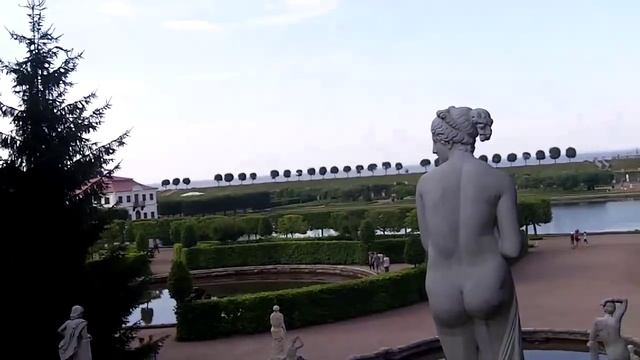 Петергоф 2-4 Каскад Золотая гора, Менажерные фонтаны смотреть онлайн