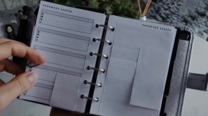 • Мой основной планер A7 |2024| My Filofax Pocket Planner •
