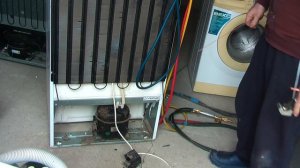 Ремонт морозильного шкафа стинол часть 3