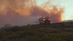 Pompiers au coeur du danger - Calanques en danger