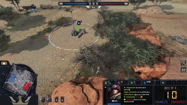 CoH3 Master League #1 Semi Final - Ashablois vs. [spoiler] in a tense Bo3 that goes to the wire! смотреть онлайн